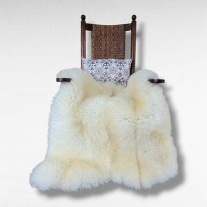 Massive Density Double Lambskin Throw  40" x 40"